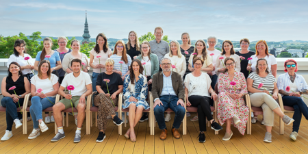 BHS Ried Absolvent*innen des Lehrgangs Pflegepersonal im onkologischen Setting 12/2024 – 06/2025