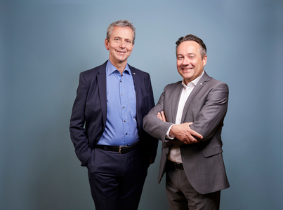 Dr. Stefan Meusburger (l.) und MMag. Walter Kneidinger, Geschäftsführer Ordensklinikum Linz