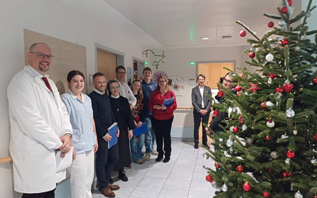Weihnachten auf den Stationen