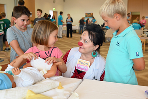 CliniClowns sorgten für zahlreiche lachende Gesichter