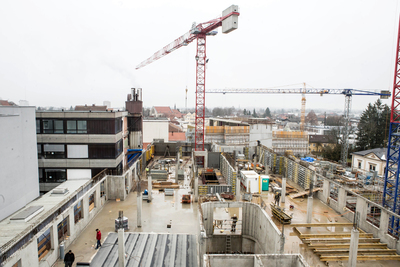 KH Braunau Baufortschritt