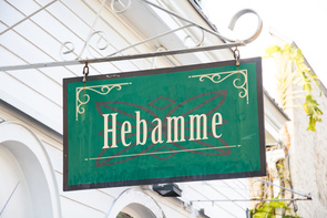 Schild 266 - Hebamme